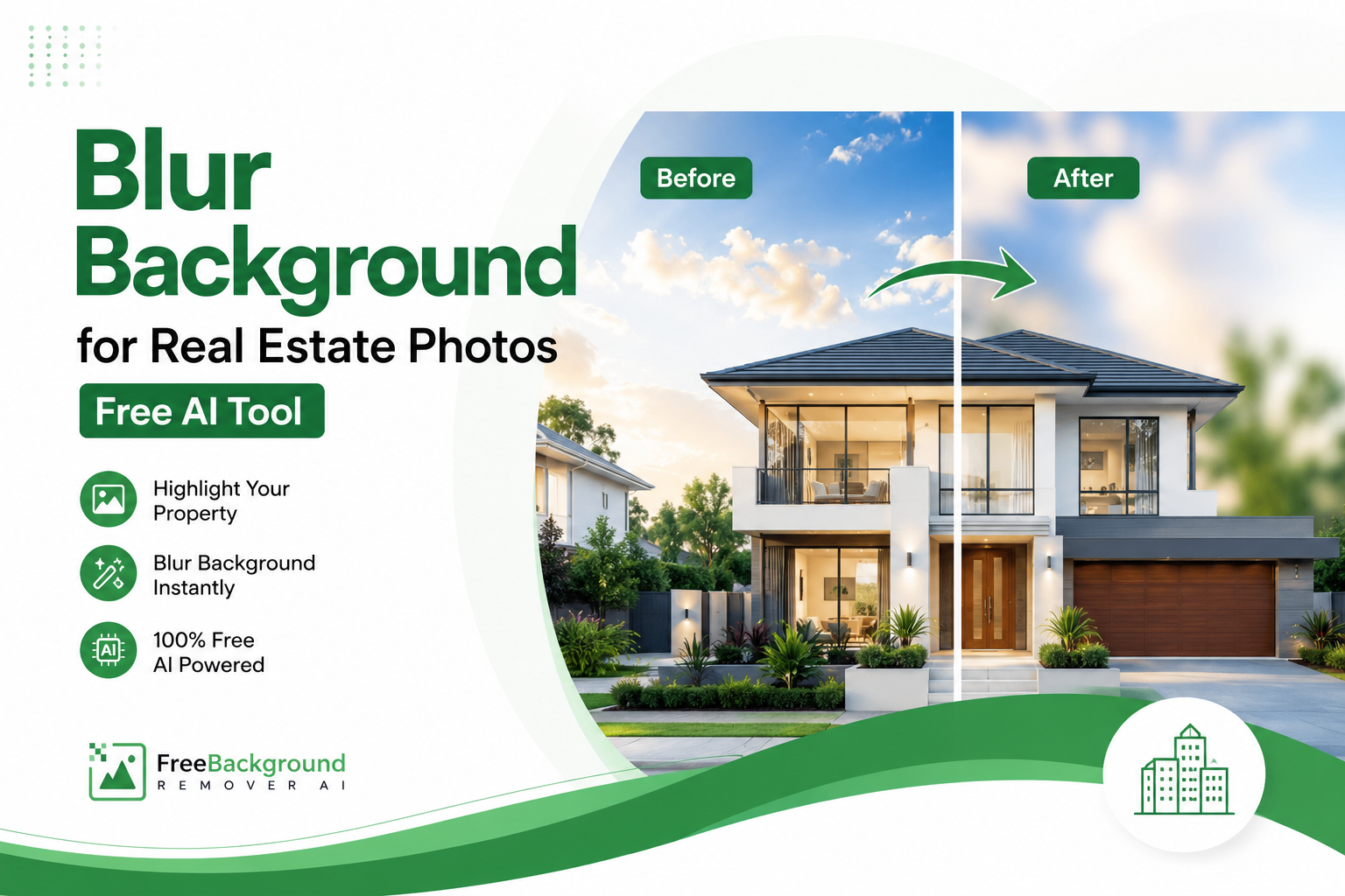 Blur Background for Real Estate Photos | Free AI Tool