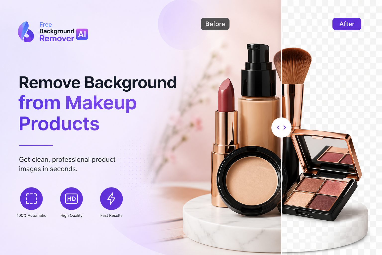 Remove Background from Makeup Products – Free AI Tool