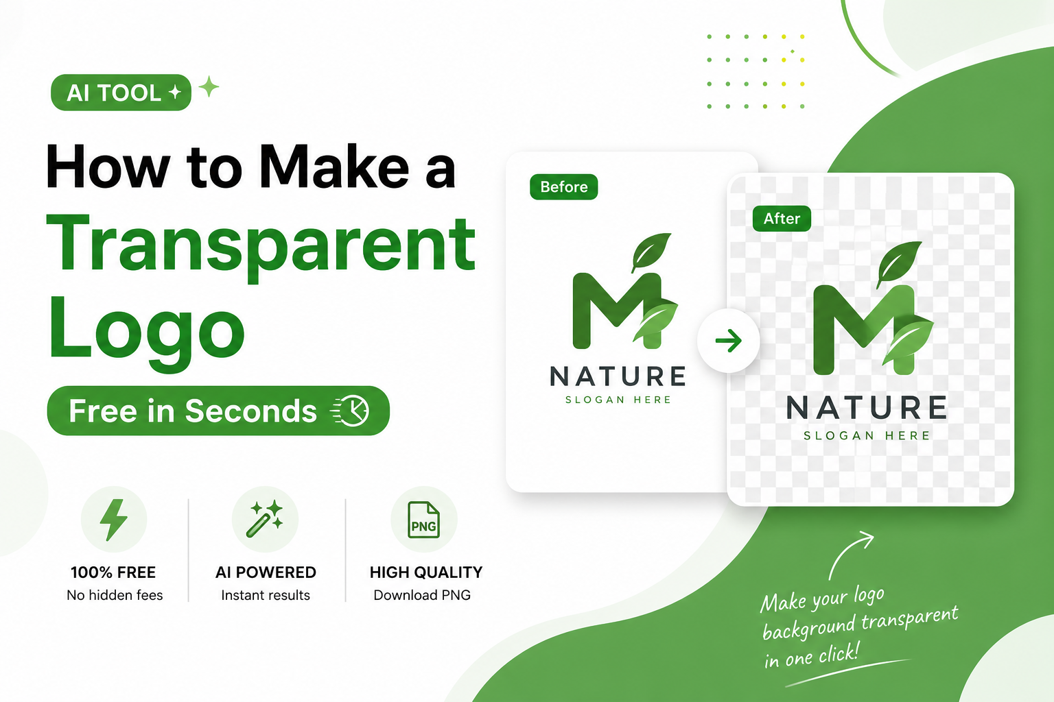 How to Make a Transparent Logo Free in Seconds | AI Tool