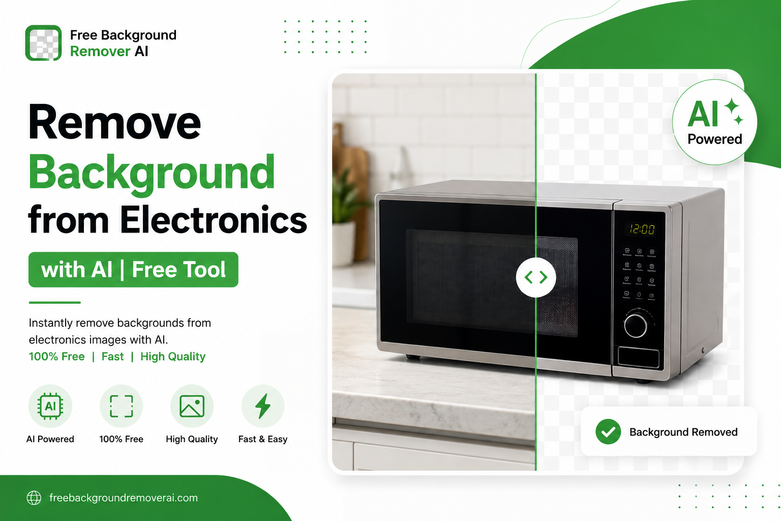 Remove Background from Electronics with AI | Free Tool