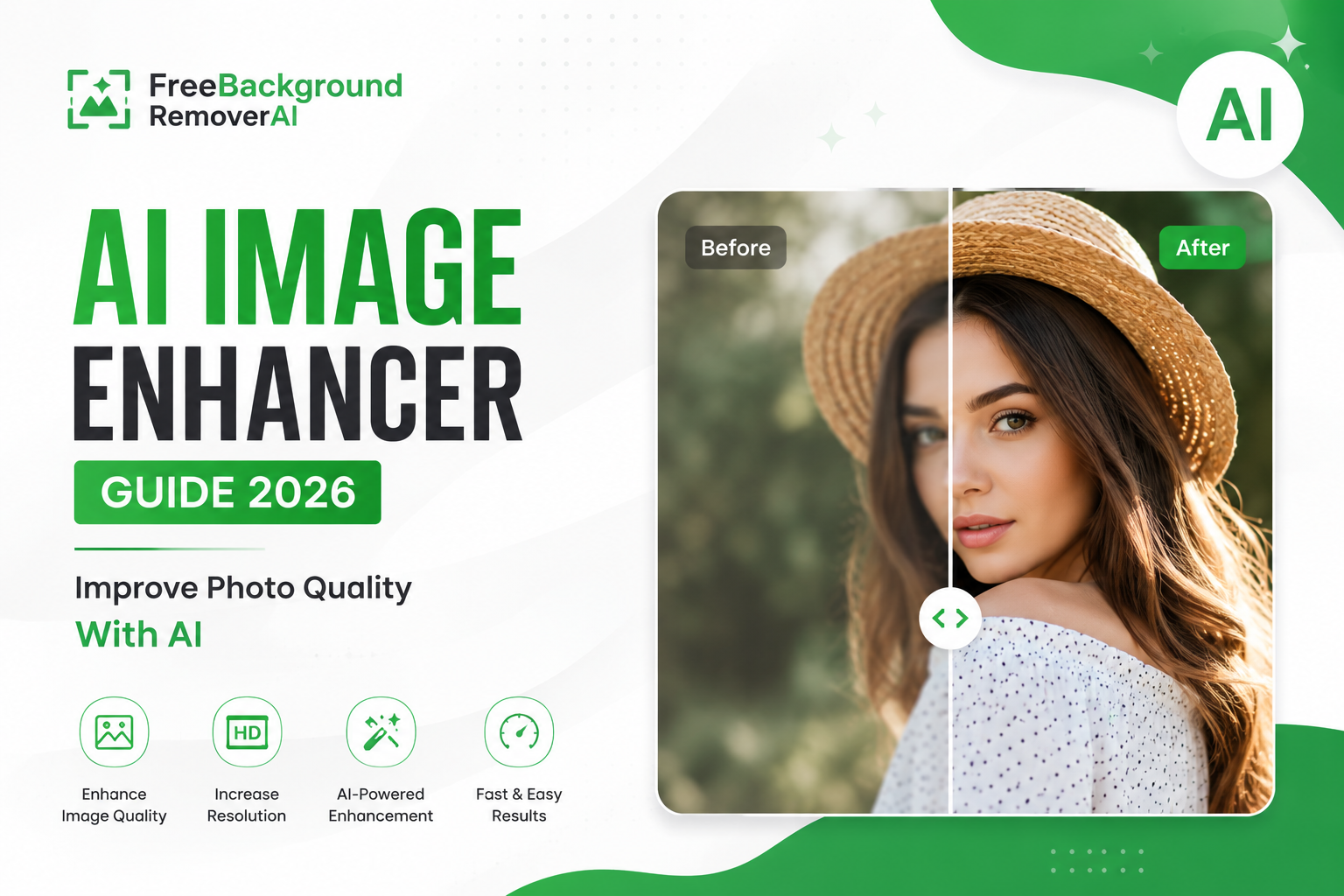 AI Image Enhancer Guide 2026: Improve Photo Quality With AI