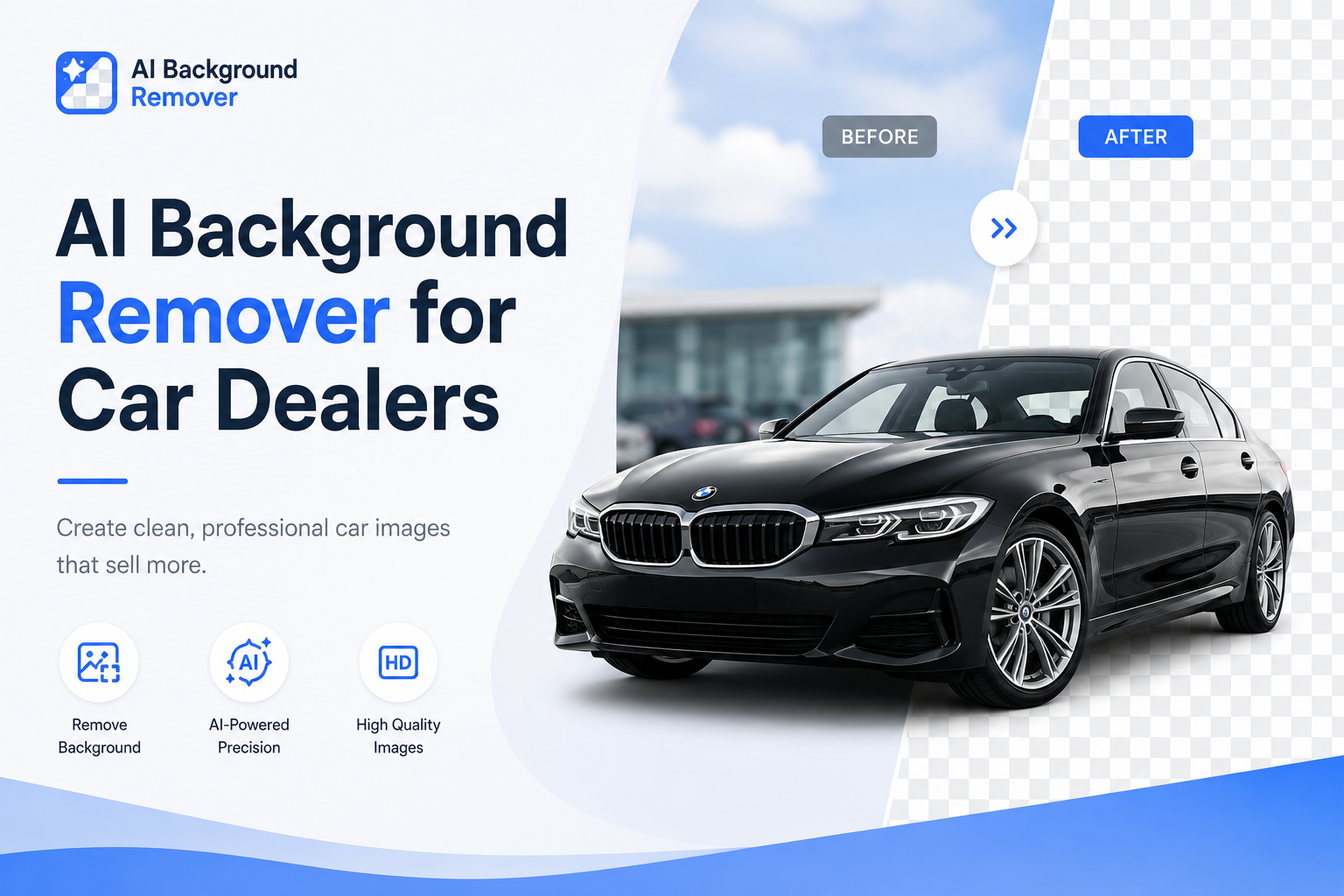 AI Background Remover for Car Dealers (Fast & Free)