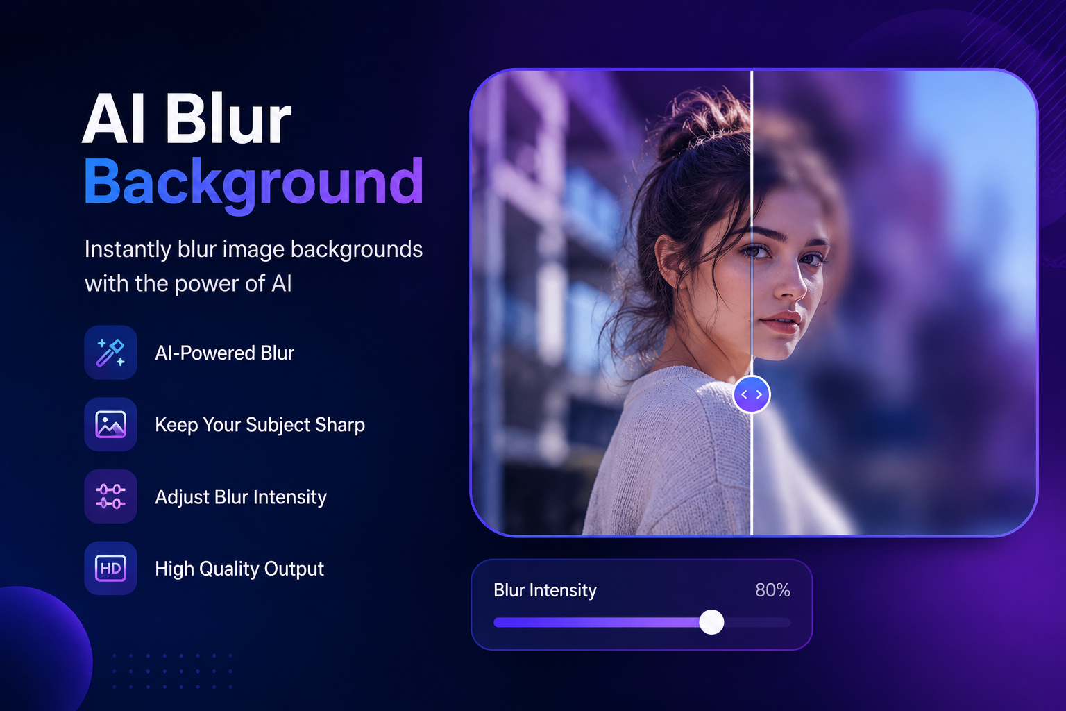 AI Blur Background – Free Online Photo Blur Tool